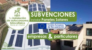 Con iberdrola se puede pedir subencion de placas solares