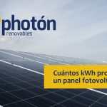 Cuántos kWh produce un panel solar de 400w
