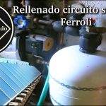 Por donde se le echa anticongelante a las placas solares