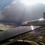 Qué pasa con los calentadores solares cuando está nublado