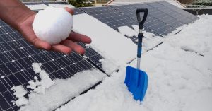 Qué pasa con los paneles solares cuando cae granizo
