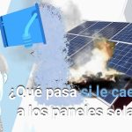 Qué pasa si le cae agua a los paneles solares